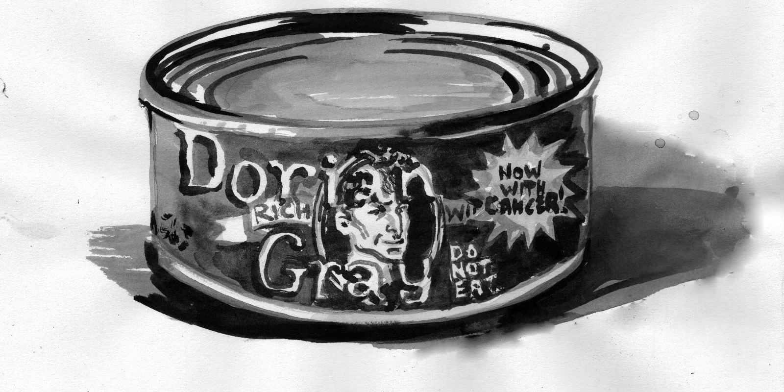 The Tinning of Dorian Grey, by <a href="http://bruesselbach.com">Janet Brusselbach</a>