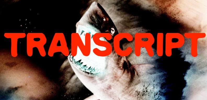 Sharknado Transcript